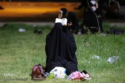 شب نوزدهم ماه رمضان در گلزار شهدای اهواز
