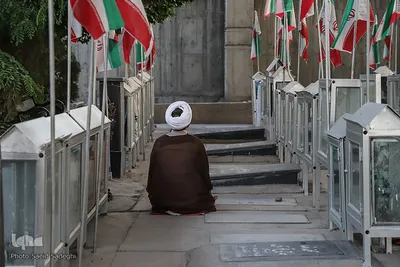 دعای روز عرفه در گلزار شهدای وادی رحمت تبریز