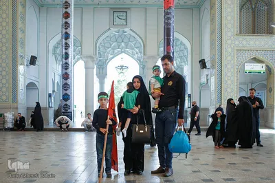 همایش شیرخوارگان حسینی در مصلی شهر ری
