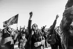 تجمع سوگواران امام خامنه‌ای در میدان امام اصفهان