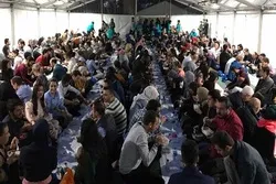 Open Iftar Tent Attracts Hundreds in UK
