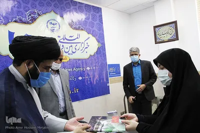 بازدید رییس شورای اسلامی شهر یزد از خبرگزاری ایکنا یزد‎‎