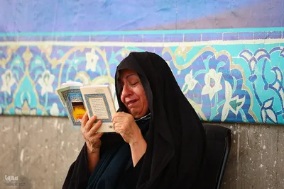 مراسم دعای عرفه در تخت فولاد