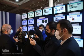 غرفه ایکنا در نمایشگاه دستاوردها و توانمندی‌های جهاددانشگاهی