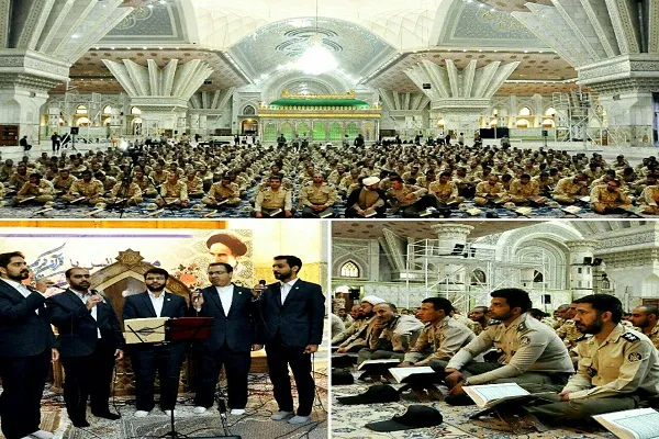 محفل قرآنی ویژه کارکنان مرکز آموزش شهید اسدی ارتش برگزار شد
