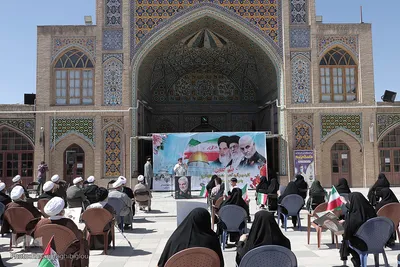 تجمع طلاب و دانشجویان زنجان در حمایت از فلسطین