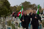 تحویل سال ۱۴۰۵ در گلستان شهدای اصفهان