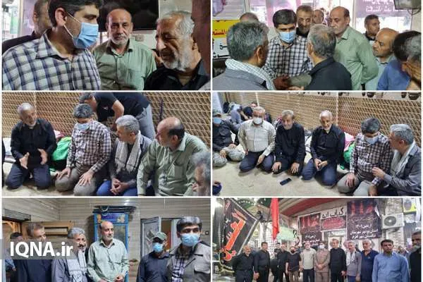 بازدید نماینده ویژه استاندار بوشهر از موکب‌های عتبات عالیات در عراق + عکس و فیلم
