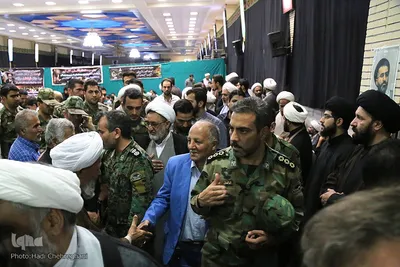مراسم ترحیم شهید حجت الاسلام تقوی در قم