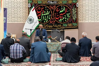 آیین جزءخوانی در آستان امامزاده محمد (ع) کرج