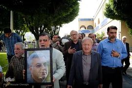 تشییع پیکر سید مصطفی موسوی