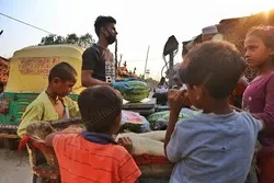 Iftar at Rohingya Refugee Camp in Delhi during Coronavirus Lockdown