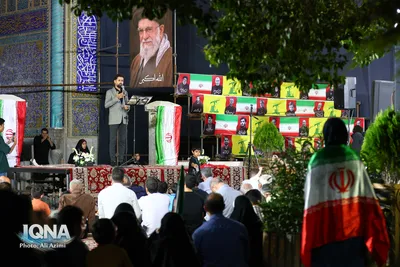 مراسم بزرگداشت چهلم خاکسپاری قائد شهید امت در اصفهان

