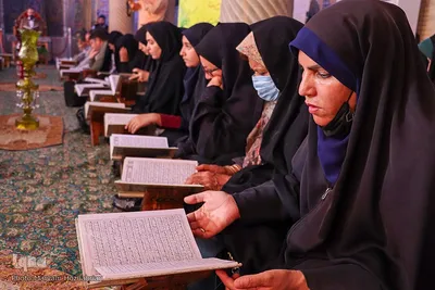 نشست تخصصی جامعه ی قرآنی استان فارس در مسجد نصیرالملک