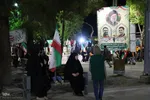 حال و هوای گلستان شهدای اصفهان در شب‌های حماسه و حضور