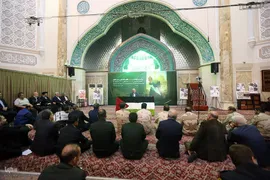 مراسم بزرگداشت شهدای مظلوم فلسطین و غزه مقاوم