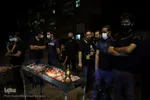 مراسم شام غریبان در شهرک شهید بهشتی - مشهد
