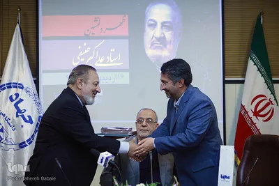 مراسم ظهر دلنشین استاد علی‌اکبر حنیفی