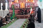 احیای قرآنی شب عاشورا در امامزاده سیدعلی(ع) قم + فیلم