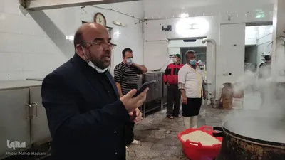 ضیافت کریمانه و مراسم شب قدر در هیأت ابوالفضلی بیرجند