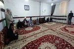 دیدار با خانواده شهیدان بازگیر در خرم‌آباد