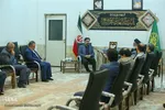 دیدار روح‌الله دهقانی فیروز‌آبادی، رئیس جهاددانشگاهی با حجت الاسلام والمسلمین سعیدی، تولیت آستان مقدس حضرت معصومه(س)
