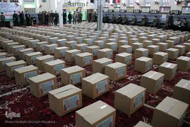 رزمایش همدلی و کمک مومنانه در اهر