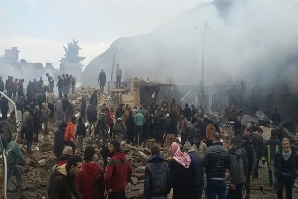 هشت کشته در انفجار شهر اعزاز سوریه