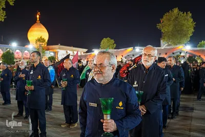 شام غریبان در حرم شاهچراغ(ع)‎