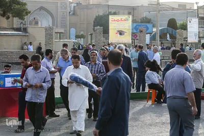 نماز عید سعید فطر در جوار سیدالکریم (ع)