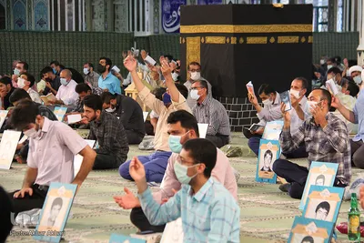 مراسم قرائت دعای عرفه در شهرکرد
