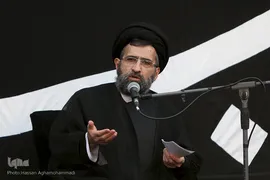 مراسم عزاداری شب هفتم محرم در هیئت بیت الحسین(ع)