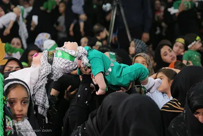 مراسم شیرخوارگان حسینی در یاسوج