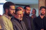 حضور آیت‌الله دژکام در منزل شهید معصومه کرباسی‎