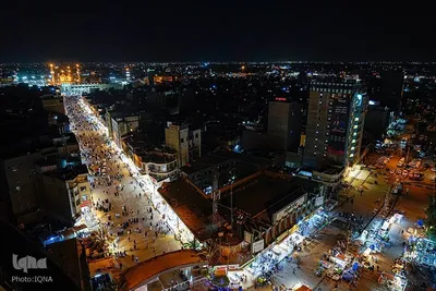 مراسم احیای شب بیست و سوم ماه مبارک رمضان با قرائت دعای جوشن کبیر در آستان مقدس کاظمیه (ع)