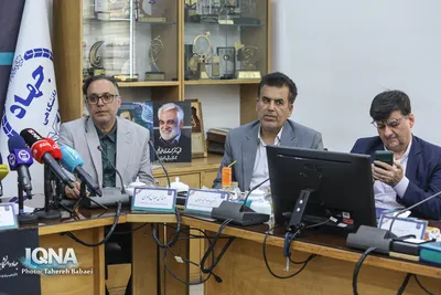 نشست خبری علی منتظری، رئیس جهاددانشگاهی
