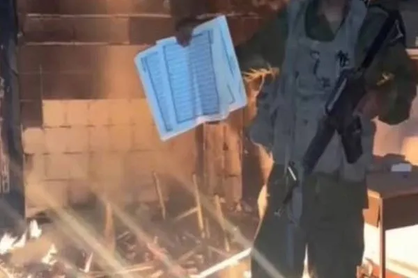 Sikap tidak hormat tentera Israel terhadap Al-Quran