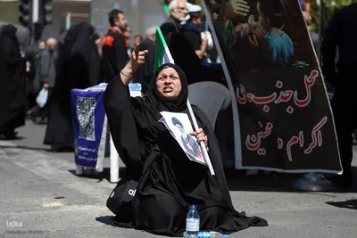 تهران در سوگ چهلمین روز شهادت رهبر شهید انقلاب اسلامی