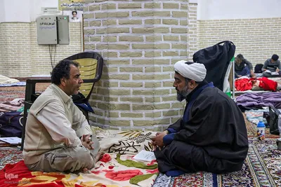  مراسم معنوی اعتکاف در یزد
