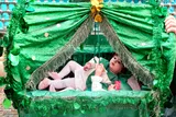 تجدید عهد شیرخوارگان فین کاشان با کوچکترین شهید کربلا