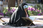 آیین جزء‌خوانی قرآن کریم در چهارباغ اصفهان