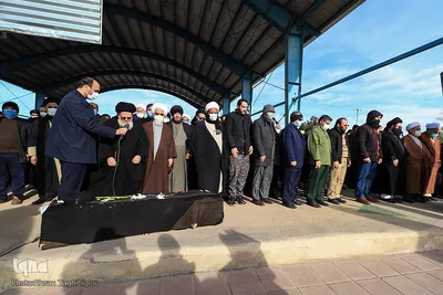 تشییع پیکر امام جمعه موقت زنجان‎‎