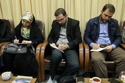 دیدار نمایندگان جامعه قرآنی با خانواده شهید «هاشم سلیمی»