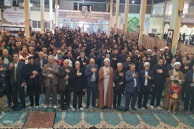 تشییع پیکر مطهر شهید گمنام در میاندوآب