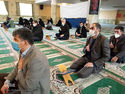 مراسم ختم قرآن به مناسبت ایام شهادت حضرت فاطمه(س) در اهر