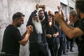 عاشورای حسینی در محله کن تهران