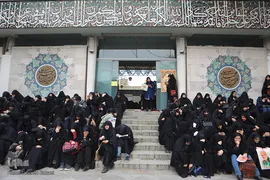 راهپیمایی دانشجویان دانشگاه های تهران در پی شهادت سردار قاسم سلیمانی