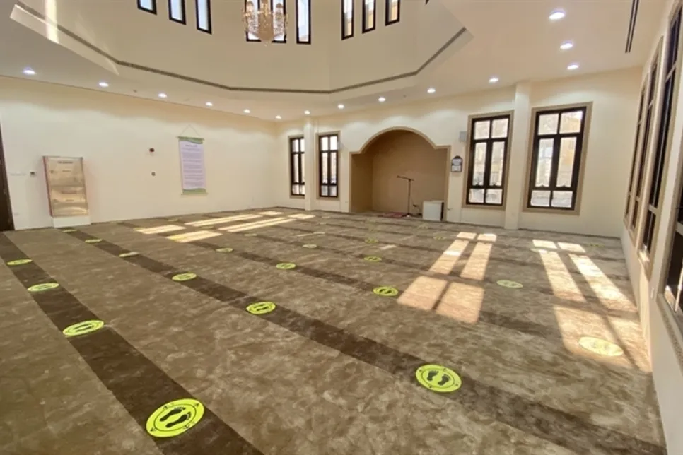 افتتاح یک مسجد جدید در حومه شارجه