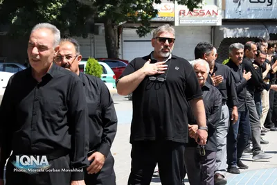 مراسم سنتی عزاداری اربعین حسینی در اهر