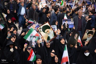 مراسم راهپیمایی محکومیت جنایات آمریکا و رژیم صهیونیستی در اصفهان